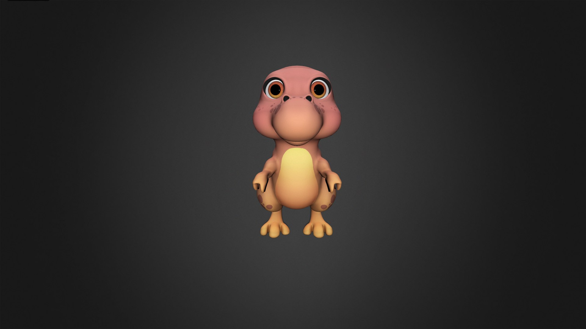 Asset - Cartoons - Dinosaur T-Rex Rigged 3D Model - TurboSquid 2175048