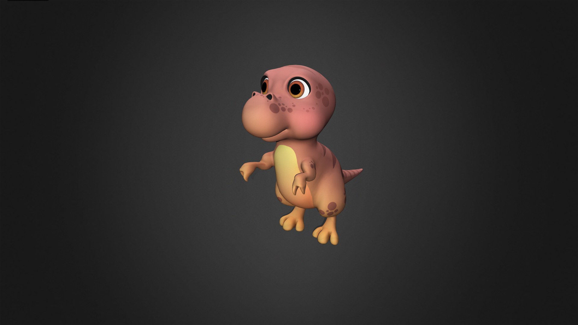 Asset - Cartoons - Dinosaur T-Rex Rigged 3D Model - TurboSquid 2175048