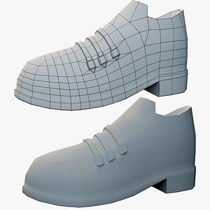 3D model Shoe Base Mesh 6