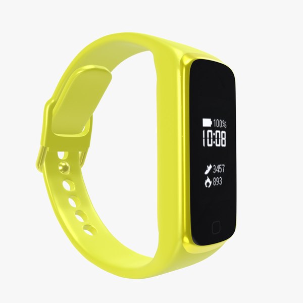 Samsung Galaxy Watch Fit E - Yellow model - TurboSquid 1937827