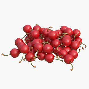 Cherry Fruit Pile 3D model
