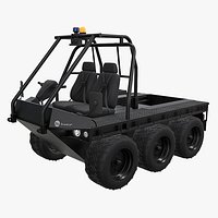 ATMP Supacat High Mobility Vehicle - Black