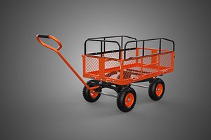 METAL GRID SIDE SCREEN NET MESH BED RAIL CAGE TROLLEY CART WAGON