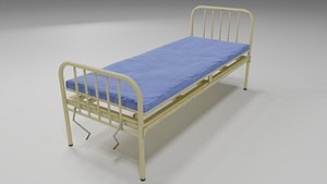 Hospital Bed 3D