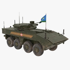 3D vpk-7829 bumerang green dirt model