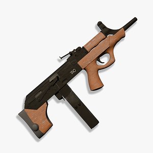 TAO Submachine gun model