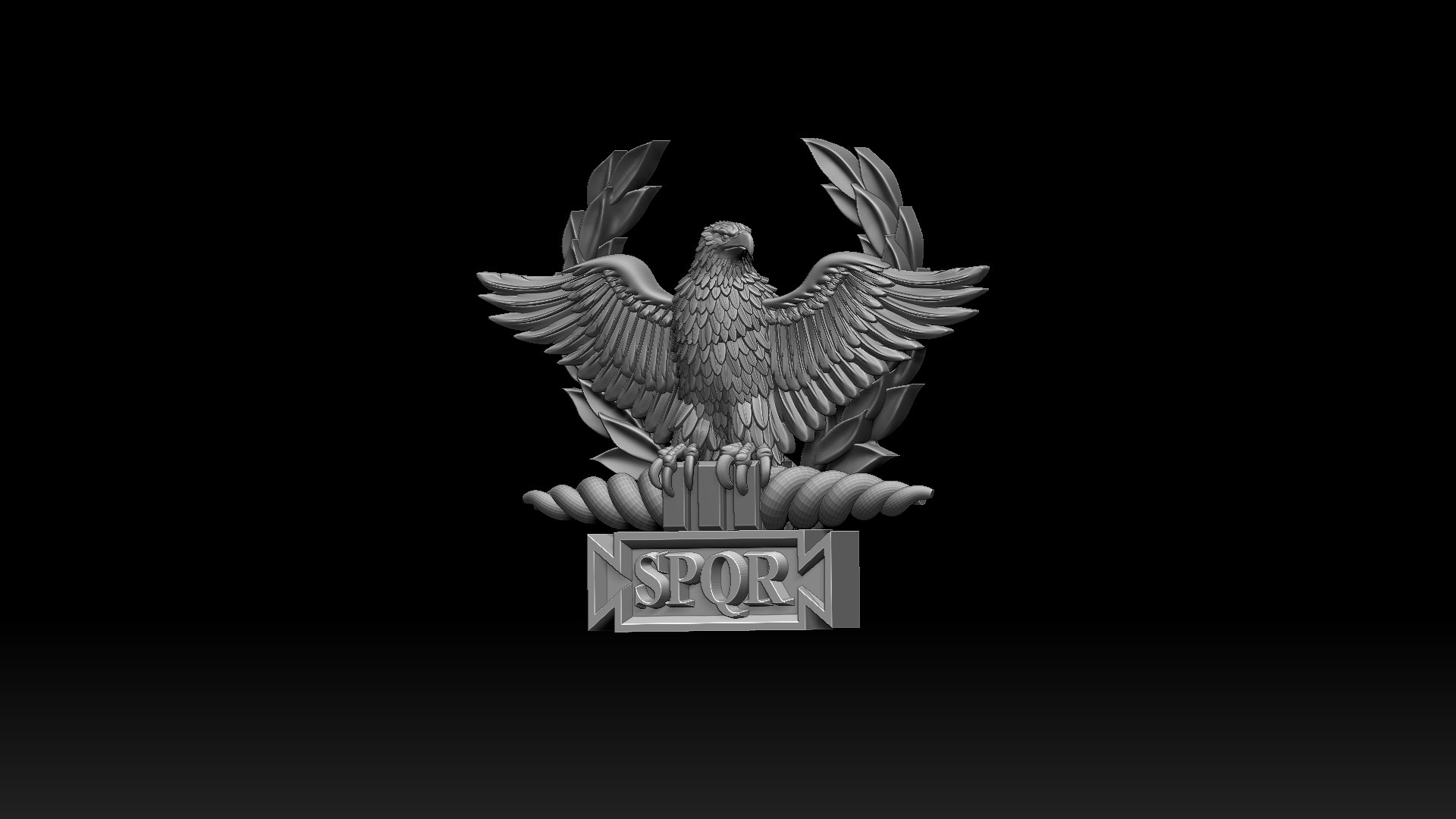 EMBLEM Roman Empire SPQR 3D model https://p.turbosquid.com/ts-thumb/lH/wESajt/5Q/5435345/jpg/1696964589/1920x1080/fit_q87/dbea62b5e81df7f79f37b959c7f3b47203c8b272/5435345.jpg