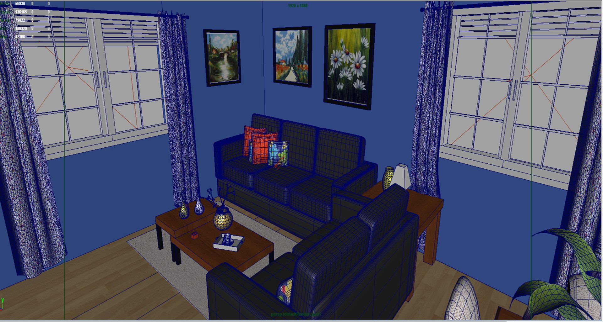 Livingroom Room Obj