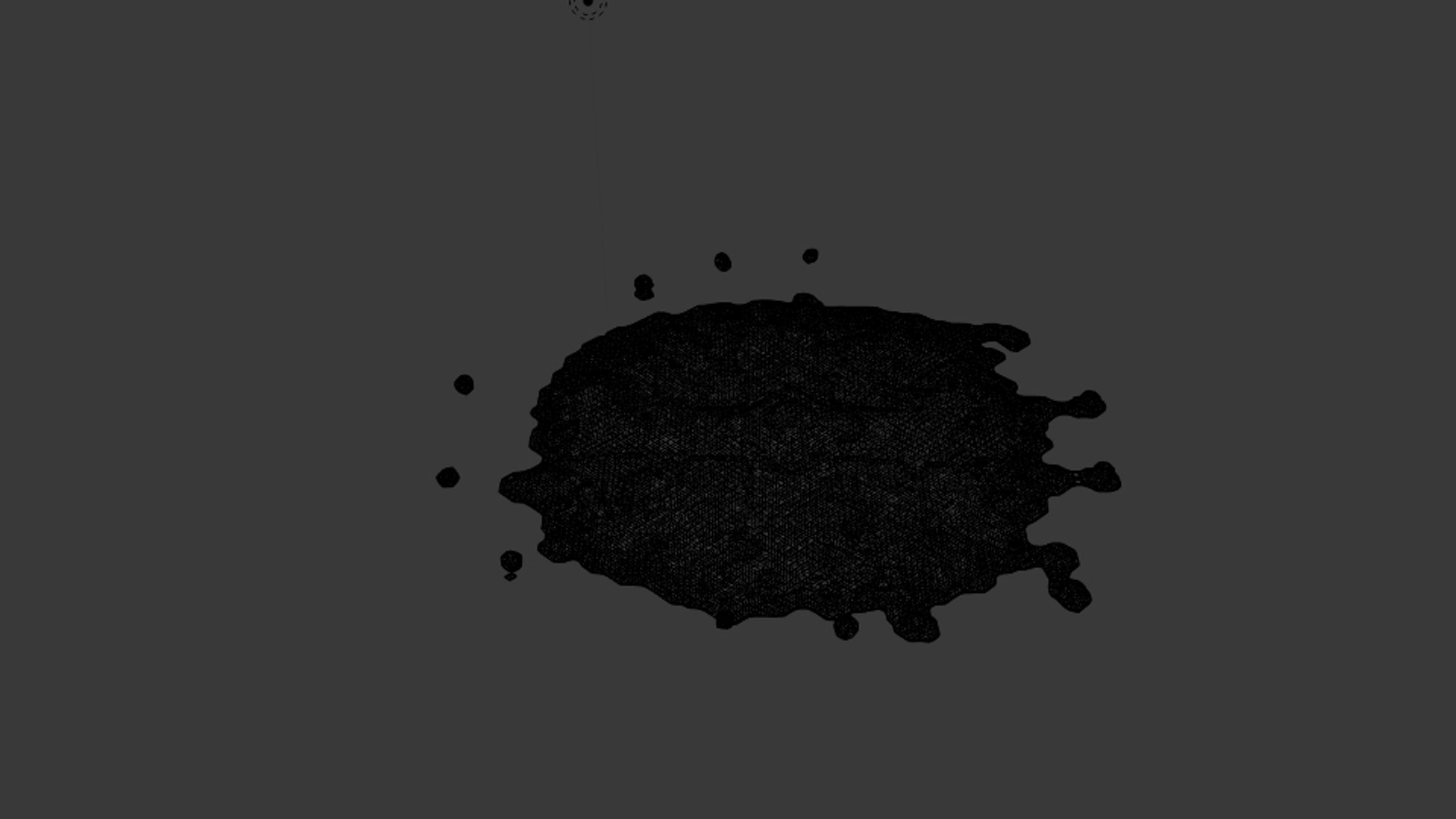 3D model cylinder splash splatter - TurboSquid 1161743