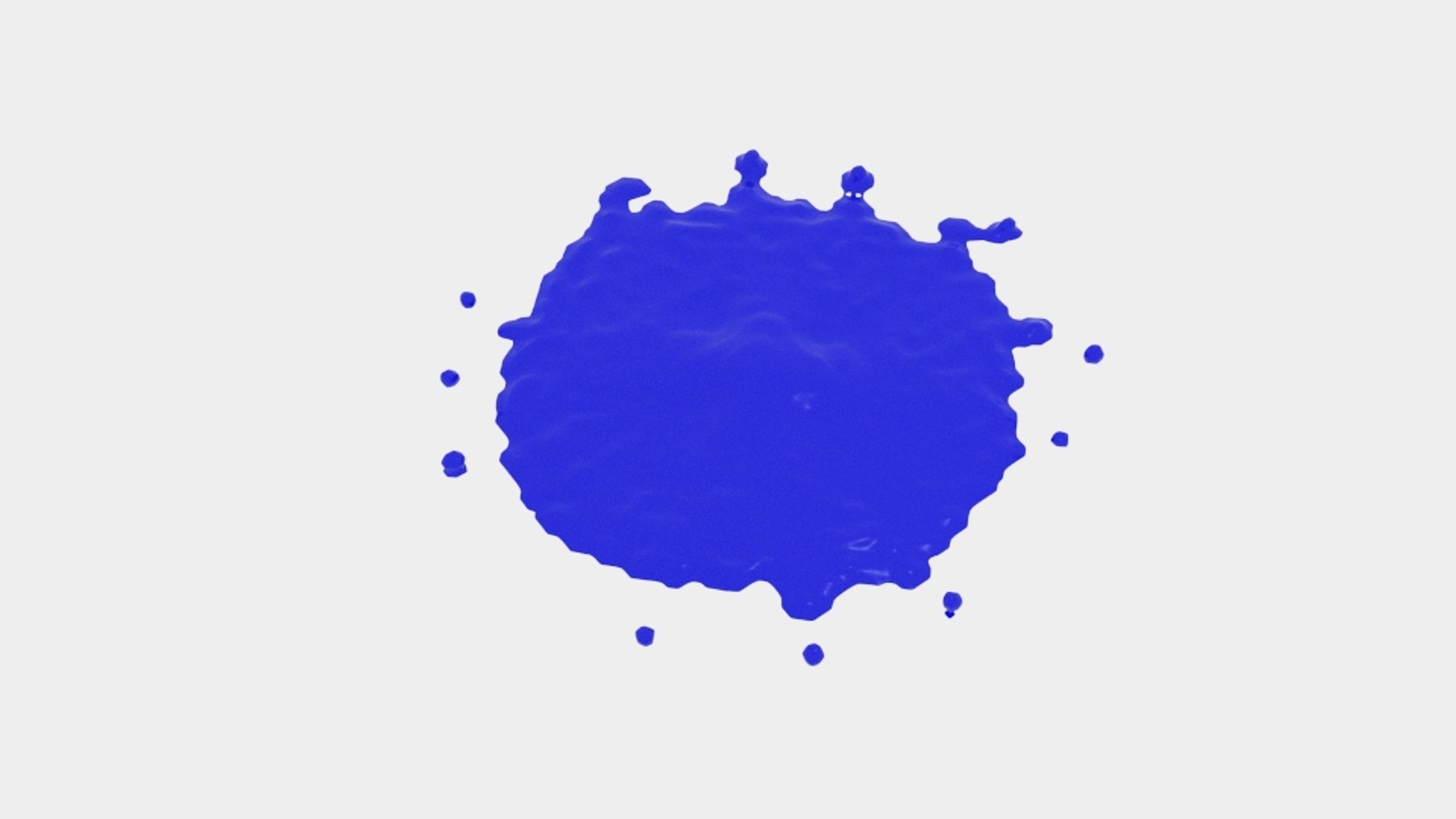 3D model cylinder splash splatter - TurboSquid 1161743
