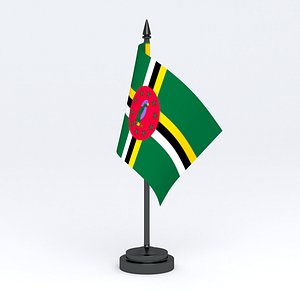 Table Flag  Dominica
