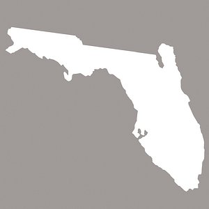 USA Florida map