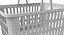 real shopping basket goods 3D model