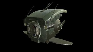 military drone scout 3D model