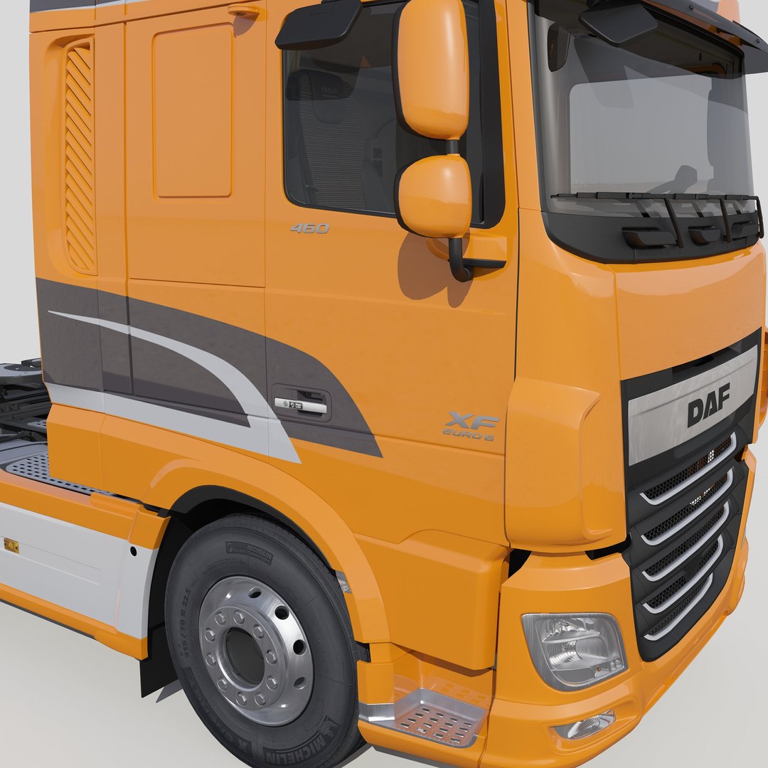 3d Model Daf Xf