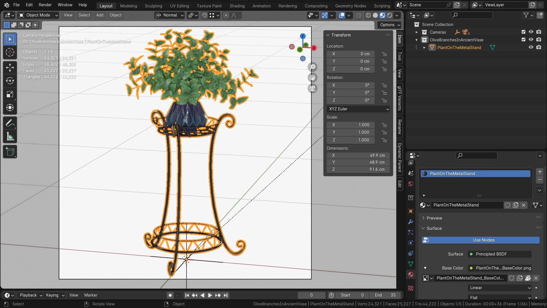 3D Plant on the Metal Stand - Game Asset model https://p.turbosquid.com/ts-thumb/lI/7CPXRD/Wp/plantonthemetalstand_blender/jpg/1700717888/1920x1080/fit_q87/e870996b6c0ab58dbcfe6a989c0538ea8d7df94c/plantonthemetalstand_blender.jpg