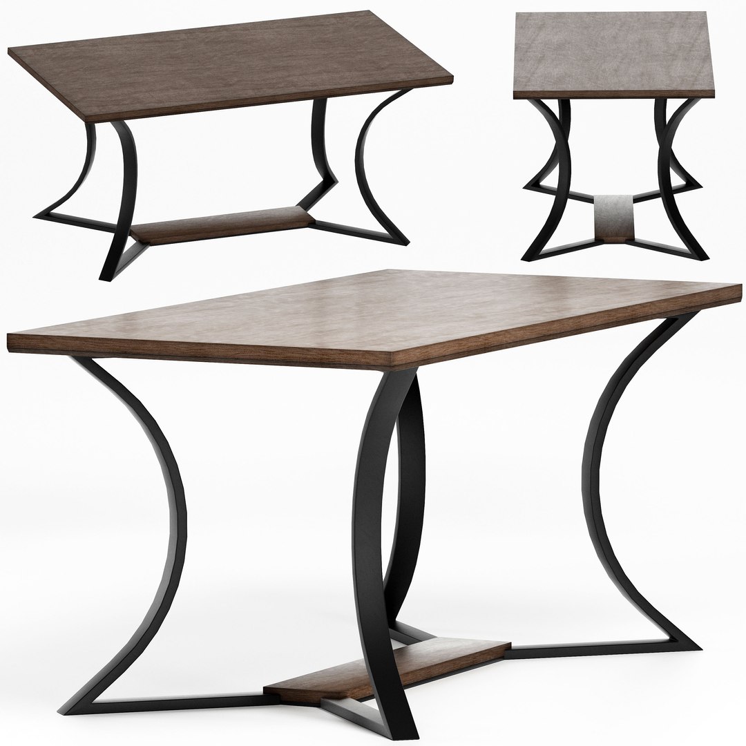 3D Model Must R Dining Table By Capital - TurboSquid 1809682