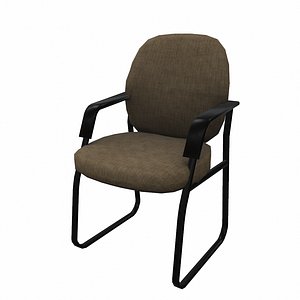 Office Chair low poly