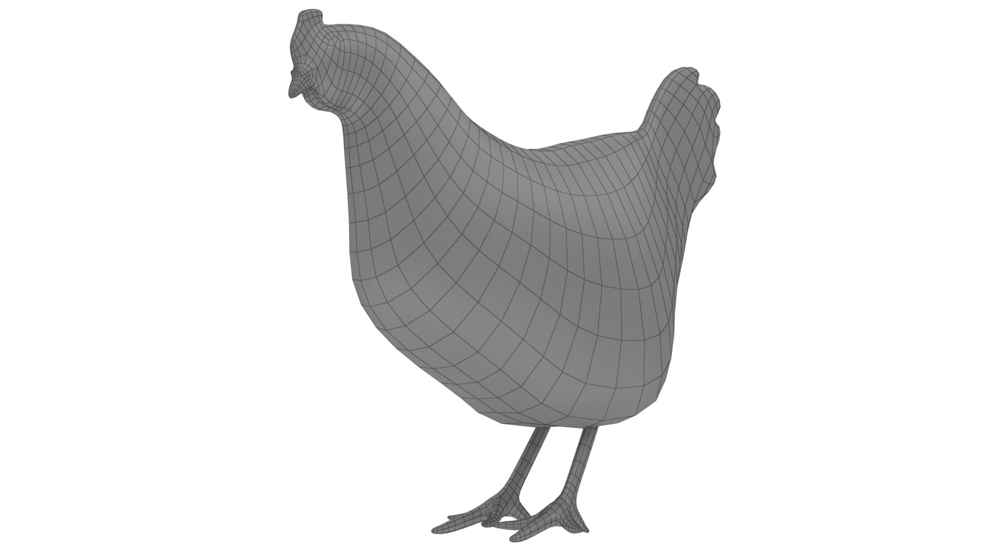 Chicken Gun- Tall Chicken - Download Free 3D model by makskolot7  (@makskolot7) [32c6e59]