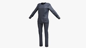 female formal cloth 005 3D