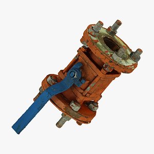 Old Valve Raw Scanned 3D