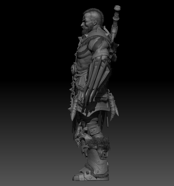 3D barbarian highpoly sculpt zbrush model - TurboSquid 1167012