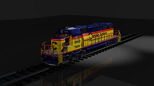 3D chessy sd40-2