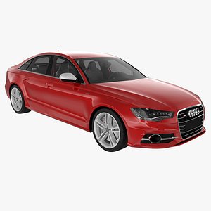 3d model audi s6 2013
