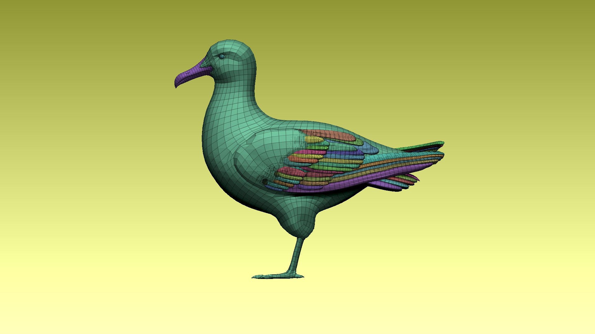 Seagull 3D Model - TurboSquid 1828913