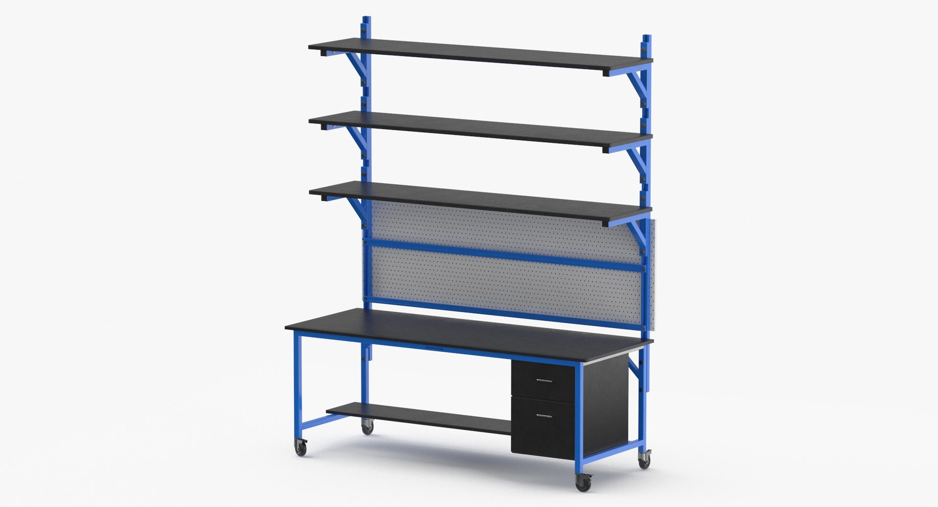 3D Work Bench Clean Model - TurboSquid 1882682