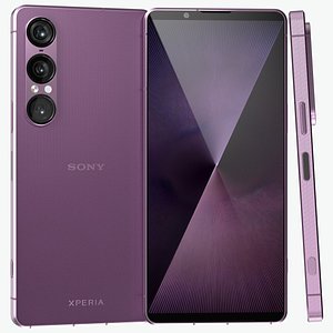 Sony Xperia 1 VII Orchid Purple 3D