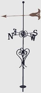 3d cast iron weather vane