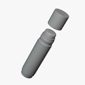 3D model Basic Lip Balm Stick - Geometry Only No Textures No Materials