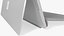 3D microsoft surface pro x model
