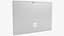 3D microsoft surface pro x model