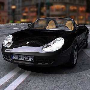 3d roadster model