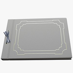 Photo album with decorative photo cards