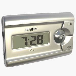 3D model casio alarm clock