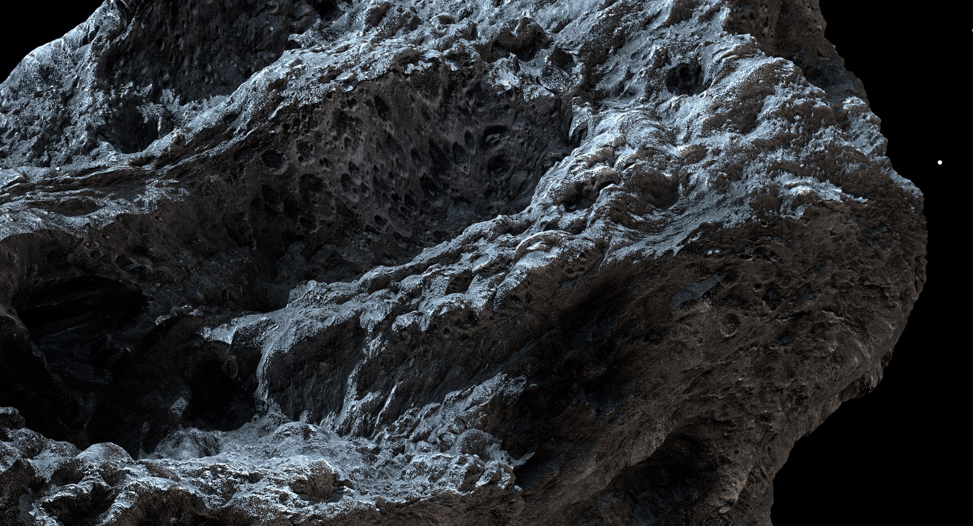 C4d Asteroid Modeled Stone