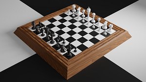 chess set 3D