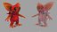 Démon stylisé Unreal Unity 18 animations rig dans Maya