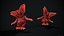 Démon stylisé Unreal Unity 18 animations rig dans Maya