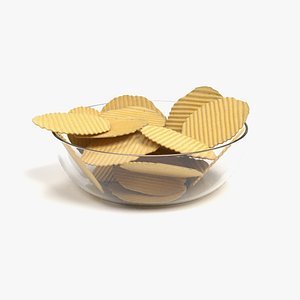 potato chips 3D