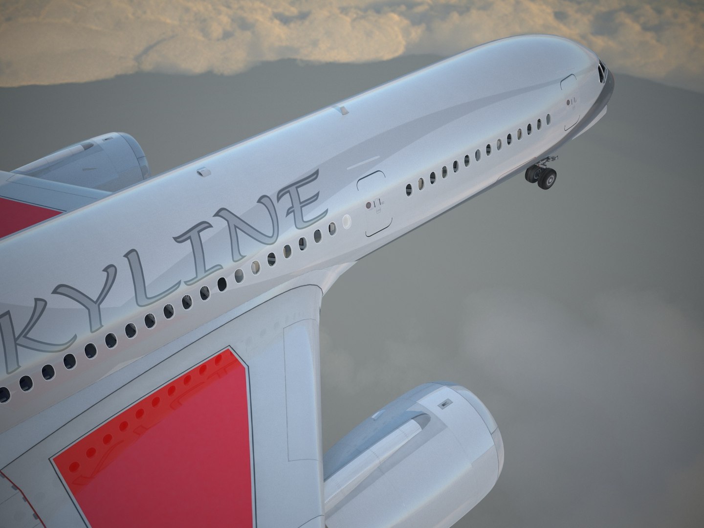 3ds Generic Jet Airliner