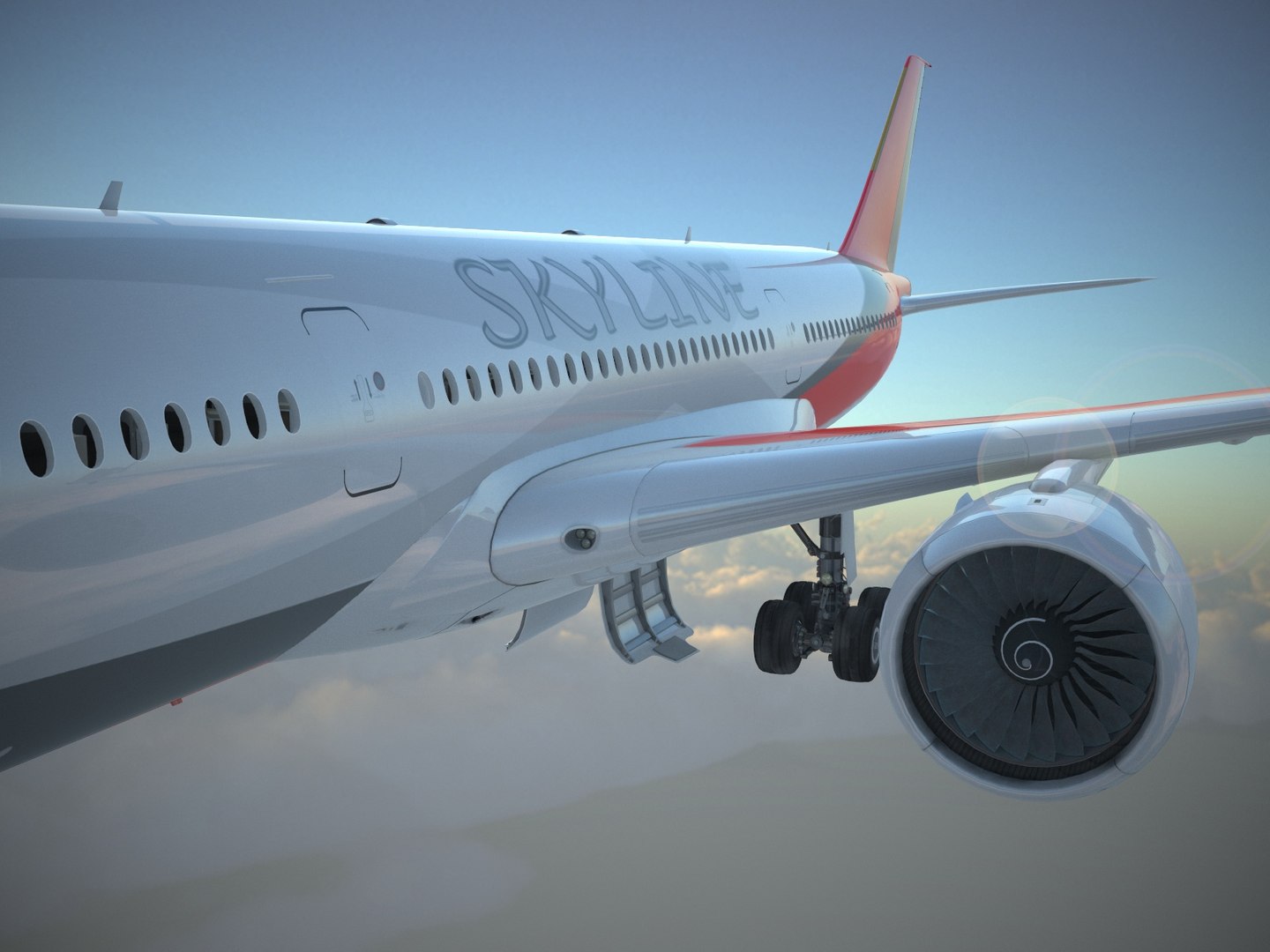 3ds Generic Jet Airliner