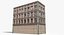 Apartment Building 6 Low Poly