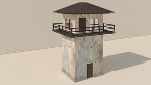 Watching Tower 3D model