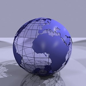 3D_Globe_Mesh_3DS