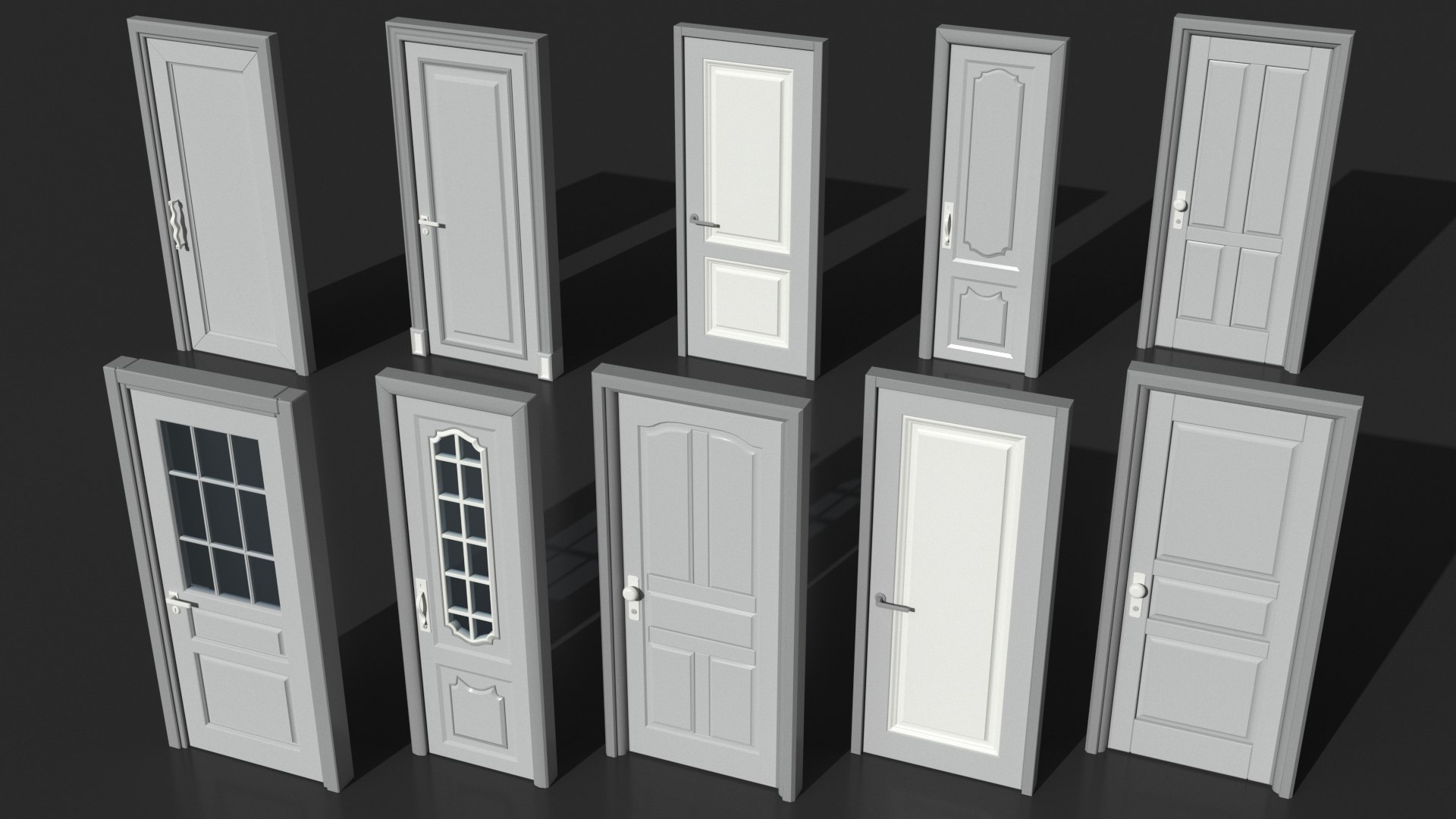 3D Doors Collection - 120 pieces model https://p.turbosquid.com/ts-thumb/lJ/B7Vfyz/B9/image_8_1/jpg/1680266712/1920x1080/fit_q87/fef2cae82c65b2061412eb69ef8a19c7b0aa4ca7/image_8_1.jpg