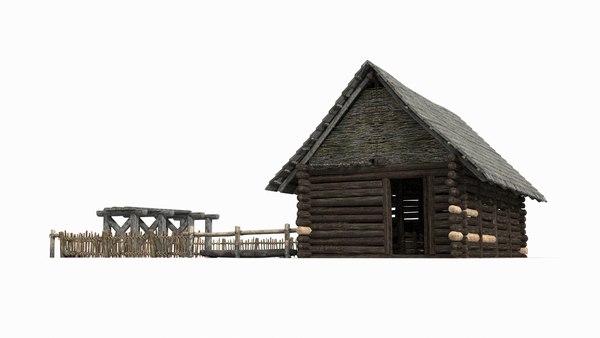 3D model ancient chicken farm - TurboSquid 1679739